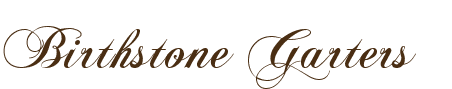 Birthstone Garters Birthstone Garters